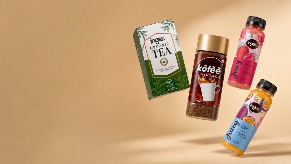 Ingex Lab Coffee, Organic Tea & Cold-Pressed Juices Commercial Photoshoot
