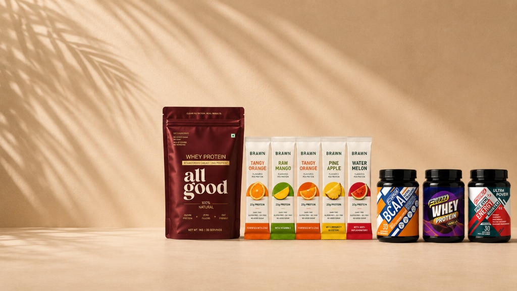 Ingex Lab Powders, Sachets & Performance Supplements Commercial Photoshoot